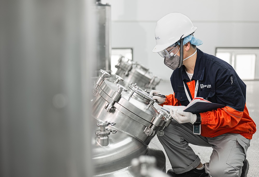 百林科蘭州層析填料智能生產(chǎn)基地