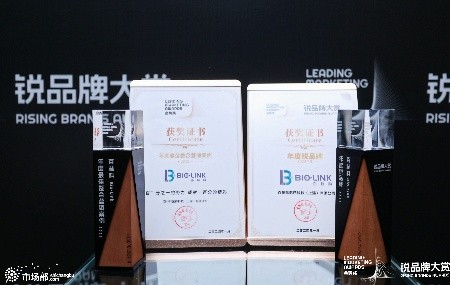 百林科斬獲&ldquo;2023年度銳品牌&rdquo;